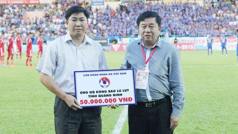 V.League 2015: Tình người ở Cẩm Phả V.League 2015: Tình người ở Cẩm Phả
