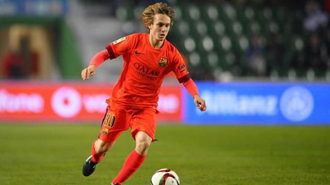 Ngay ở đội B Barca Halilovic cũng không có được vị trí chắc chắn