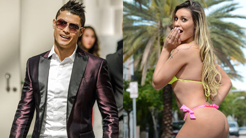 Ronaldo chi 7.000 bảng để 'mây mưa' với Miss Bum Bum