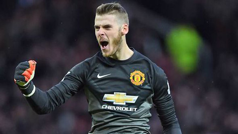 M.U điền tên De Gea vào danh sách dự Champions League