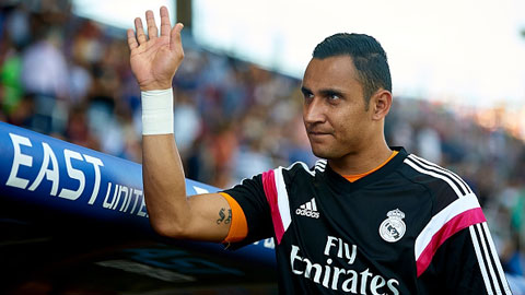 Phần lớn fan Real ủng hộ Keylor Navas bắt chính