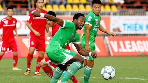 V.League 2015: XSKT.CT đau đầu với hàng công V.League 2015: XSKT.CT đau đầu với hàng công