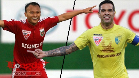 Vòng 22 V.League: B.BD đòi lại ngôi đầu bảng, Hà Nội T&T thắng ngược Hải Phòng vào phút chót Vòng 22 V.League: B.BD đòi lại ngôi đầu bảng, Hà Nội T&T thắng ngược Hải Phòng vào phút chót