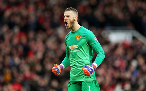 Thủ môn De Gea của M.U đang được Real theo đuổi