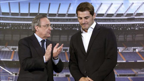 Chủ tịch Perez hối tiếc vì Casillas không có một cái kết đẹp cùng Real Chủ tịch Perez hối tiếc vì Casillas không có một cái kết đẹp cùng Real