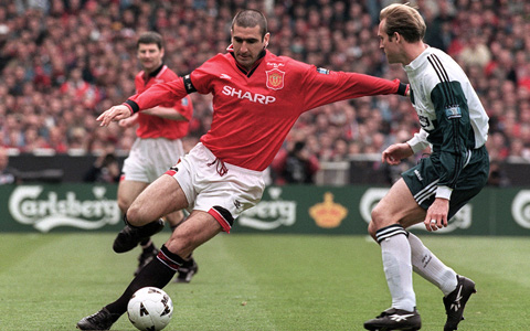 Cantona biết cách tỏa sáng kịp lúc để giúp M.U giành chiến thắng