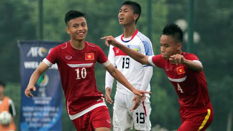 Thắng Guam 18-0, U16 Việt Nam vượt mặt Australia Thắng Guam 18-0, U16 Việt Nam vượt mặt Australia
