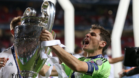 Casillas là thủ môn xuất sắc nhất lịch sử Champions League