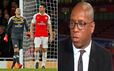 Ian Wright không thể hiểu nổi quyết định cho Ospina bắt chính của HLV Wenger