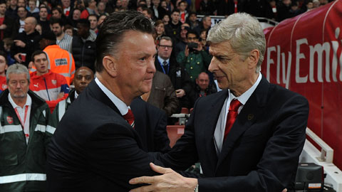 Van Gaal tâng bốc Wenger trước đại chiến Arsenal – M.U