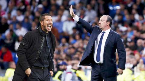 Bóng đá - Simeone vs Benitez: So tài cân não ở derby Madrid