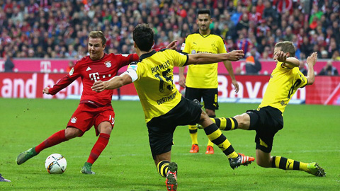 Goetze ấn định thắng lợi cho Bayern