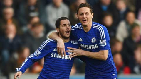 Hazard mà Matic là 2 trong số những cầu thủ sa sút rất nhiều