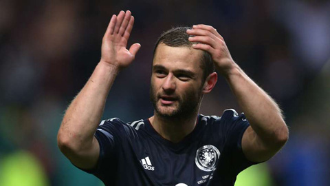 Tiền vệ Shaun Maloney (Scotland): 5 bàn/719 phút