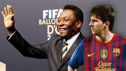 Pele đánh giá Messi cao hơn Neymar và Ronaldo Pele đánh giá Messi cao hơn Neymar và Ronaldo