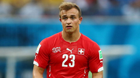 Tiền đạo Xherdan Shaqiri (Thụy Sỹ): 4 bàn/765 phút