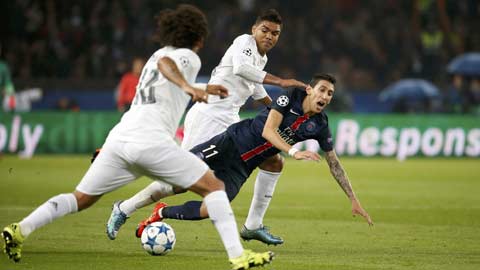 PSG thiếu chút... điên ở Champions League