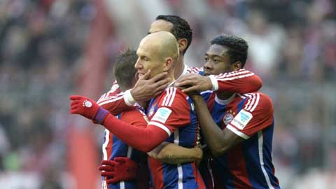 Bóng đá - Bayern hướng đến trận thắng thứ 1.000