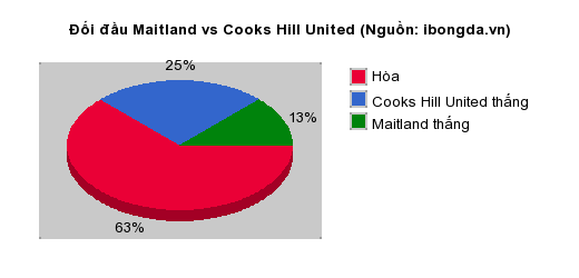 Thống kê đối đầu Maitland vs Cooks Hill United
